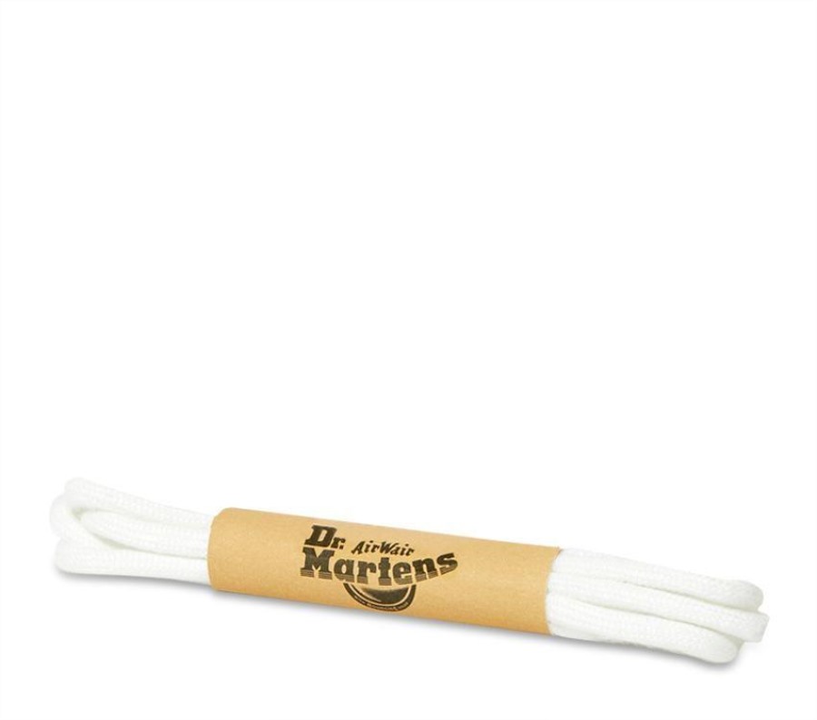 Dr.martens Norge 65cm Runde Lisser (3 øye) Hvit