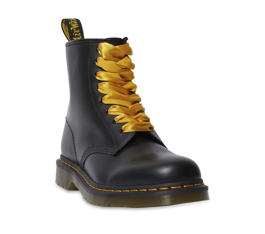 Gul 100% Tetoron Dr.martens Norge 55 Tommers Båndsko Lisser (8 10 øye)