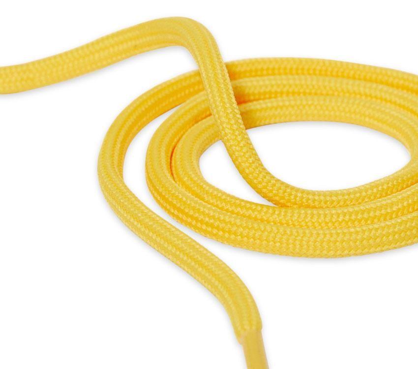 Gul 100% Tetoron Dr.martens Norge 65cm Gule Runde Lisser (3 øye)