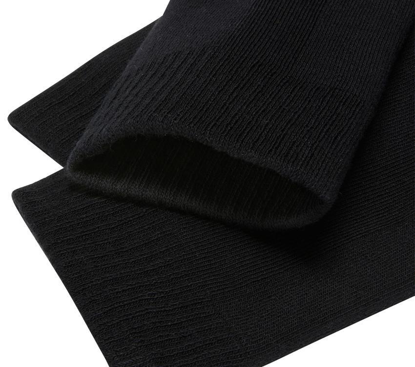 Dr.martens Norge Dobbel Doc Sokk 3pk Sort Bomullsblanding