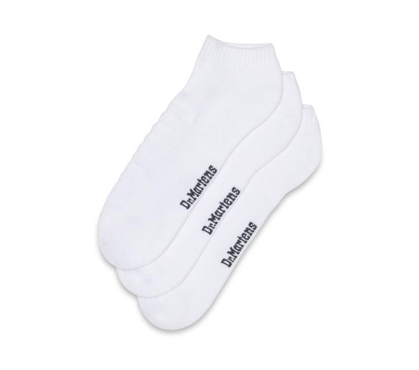 Hvit Bomullsblanding Dr.martens Norge Short Double Doc 3pk