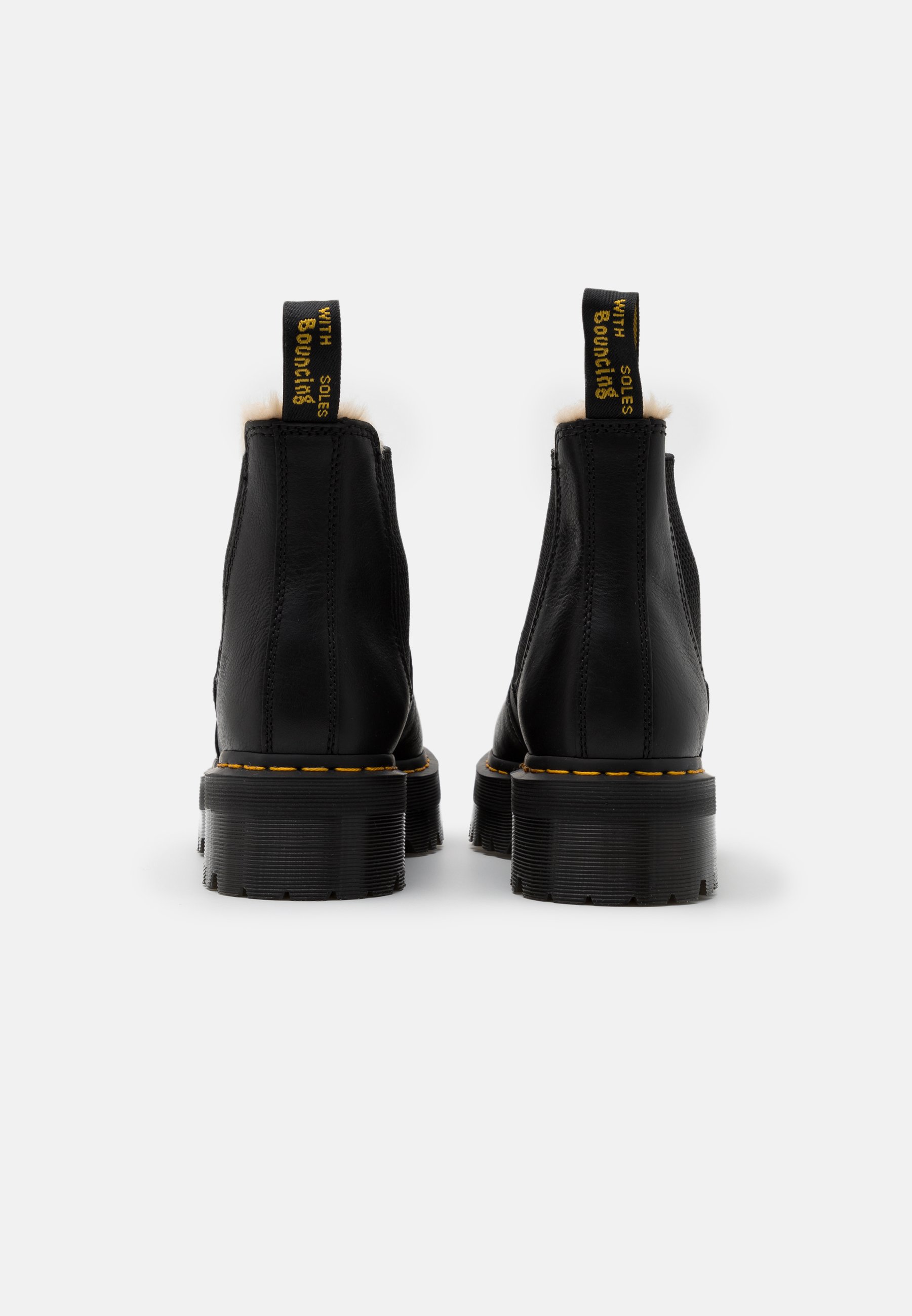 Dr.martens Norge 2976 Quad Platform Ankelstøvletter Svart