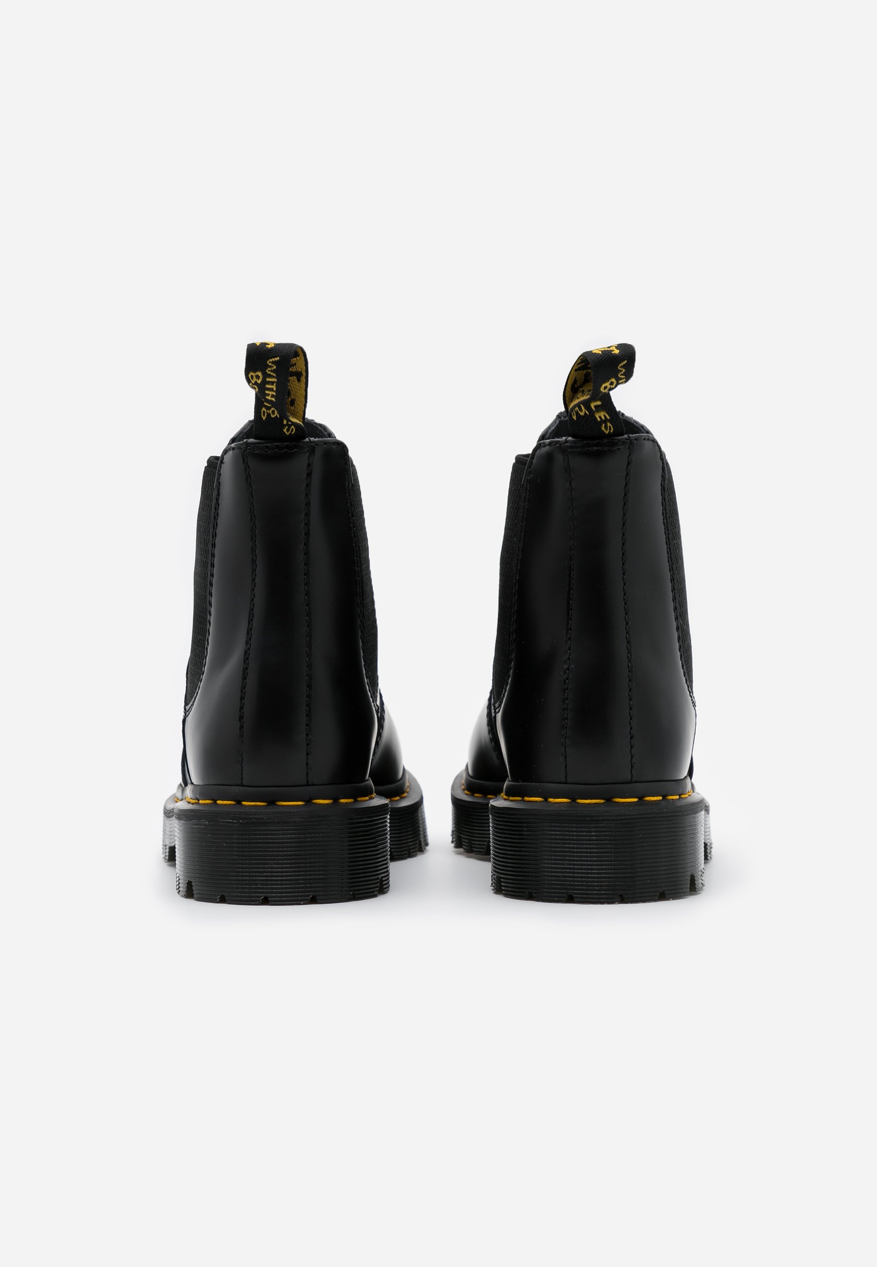 Sort Glatt Dr.martens Norge 2976 Bex Klassiske Ankelstøvletter