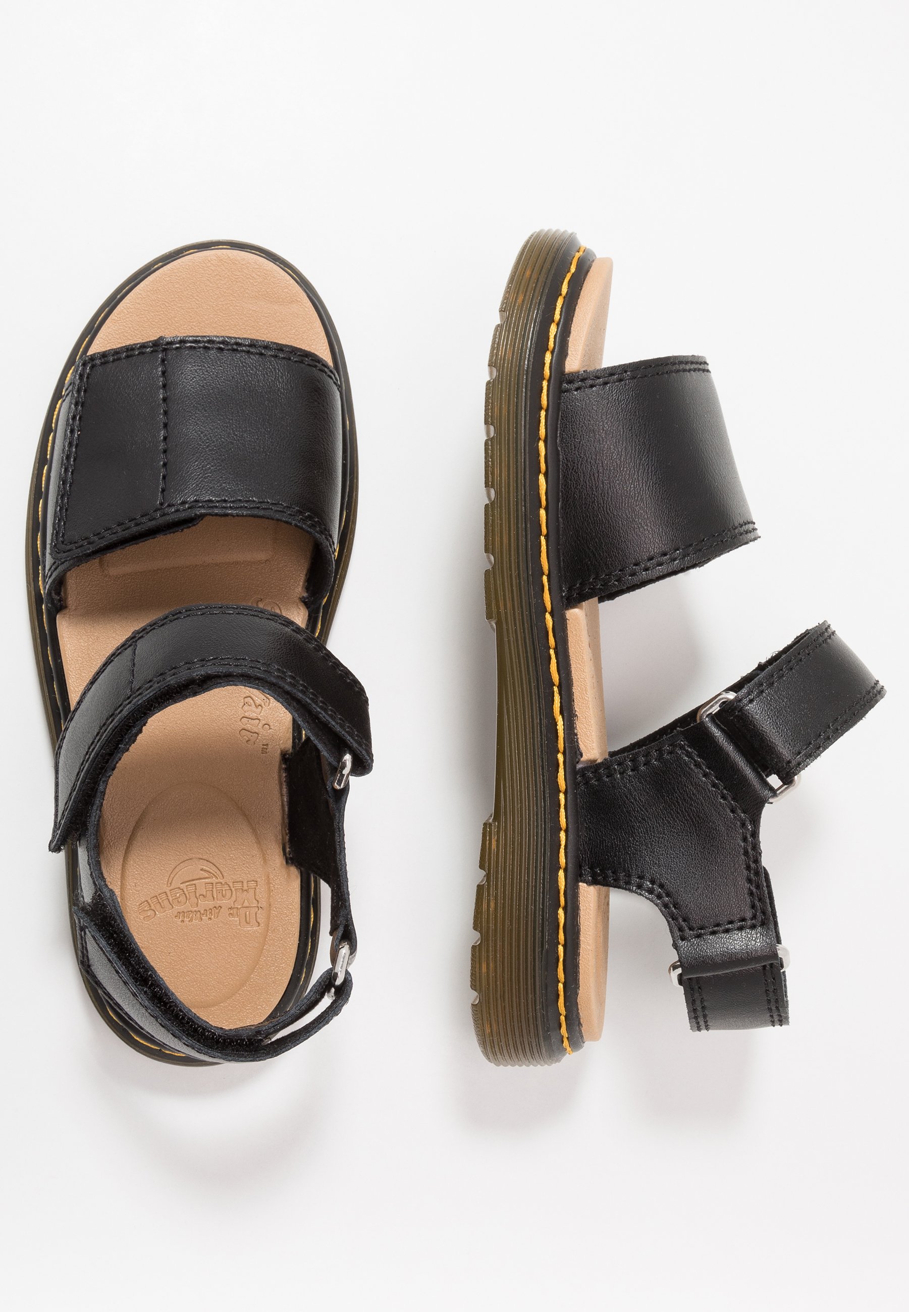 Romi Sandaler Dr.martens Norge Svart