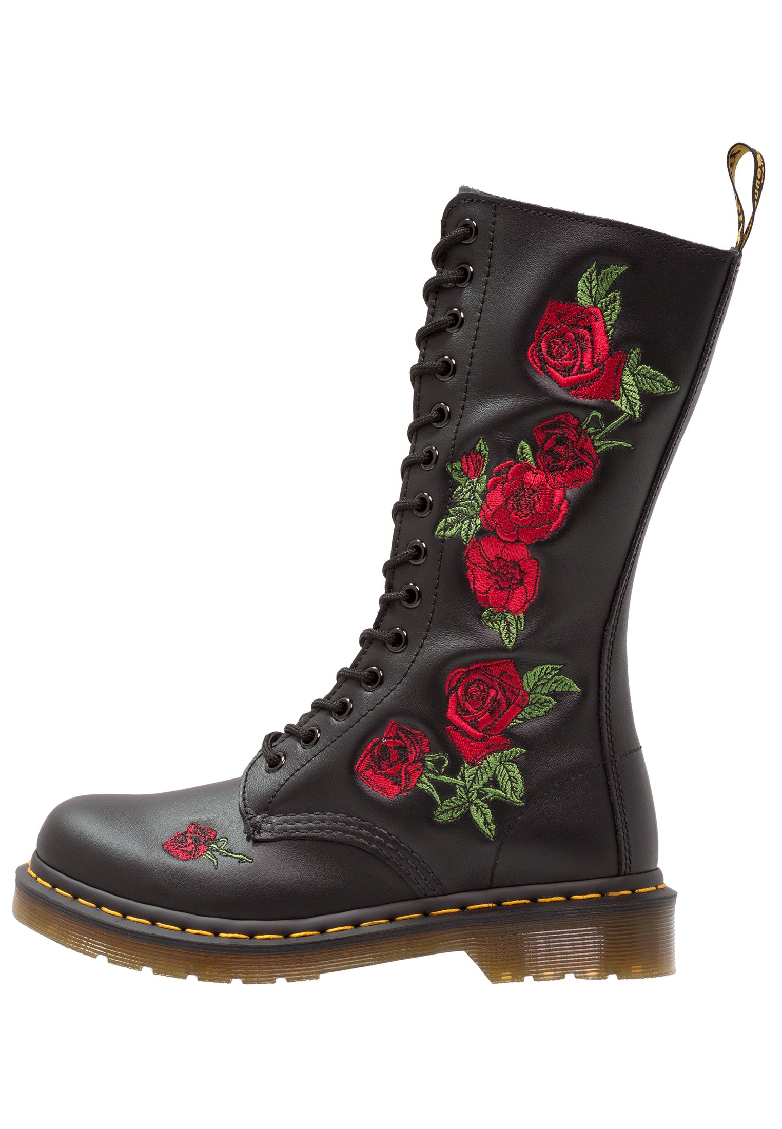 Vonda 14 Eye Boot Lace Up Boots Dr.martens Norge Black
