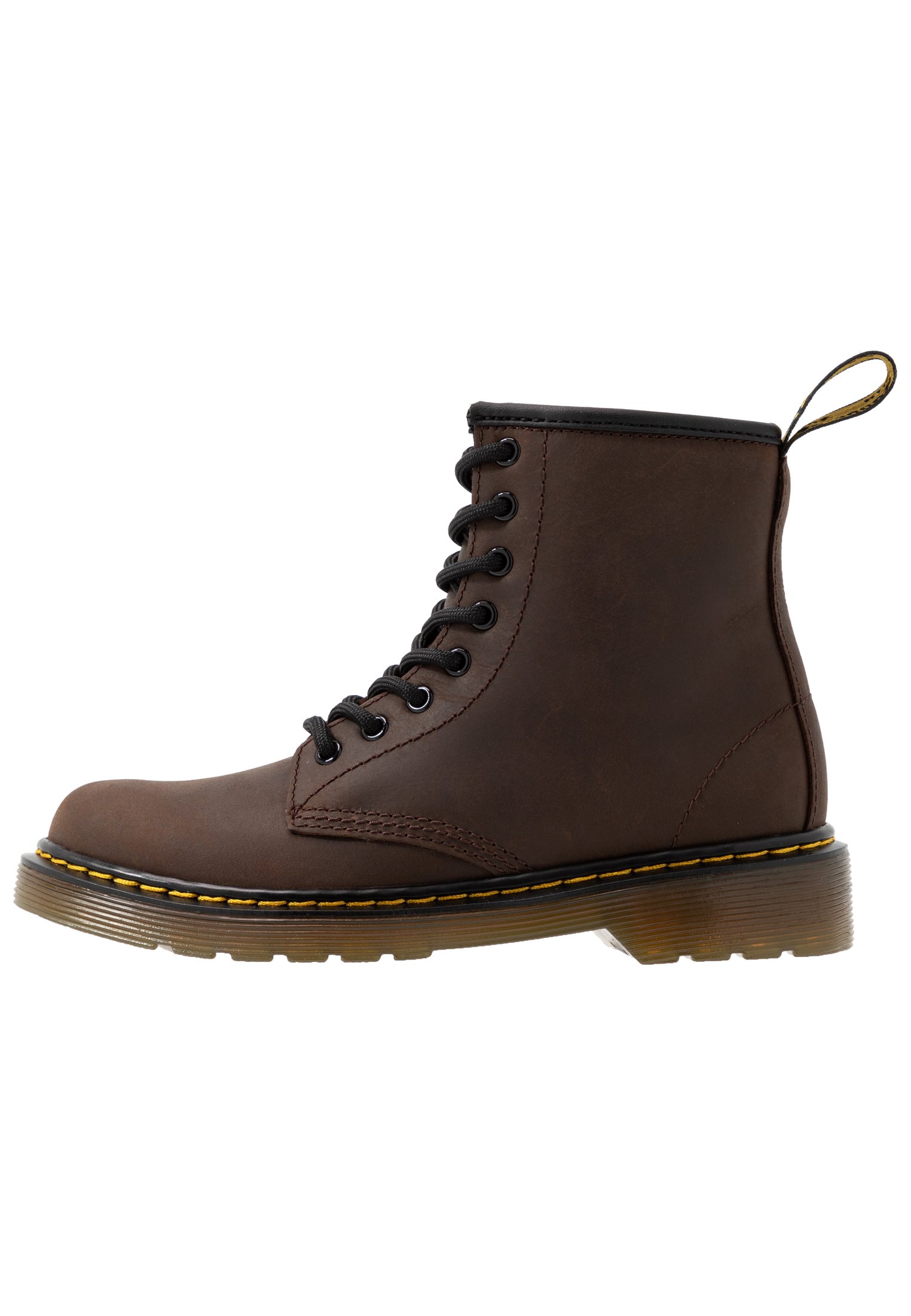 Mørkebrune Dr.martens Norge 1460 Serena J Republic Wp Ankelstøvletter Med Snøring