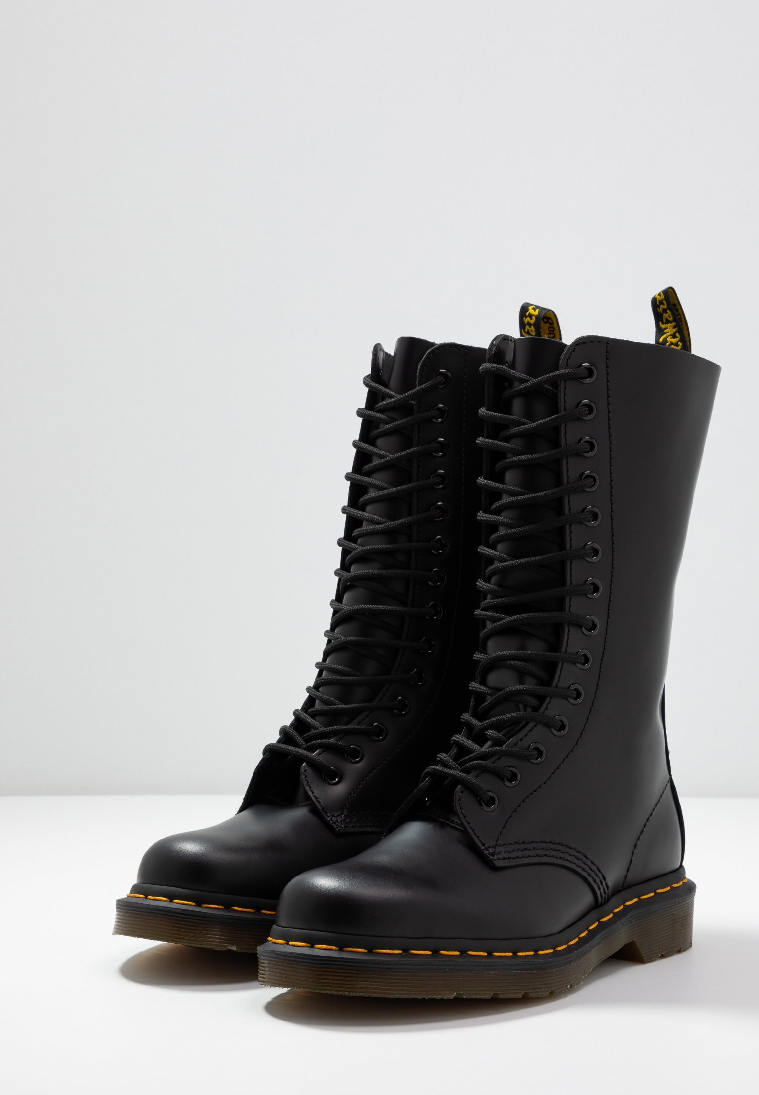 Dr.martens Norge 1914 Snørestøvletter Sort Glatte