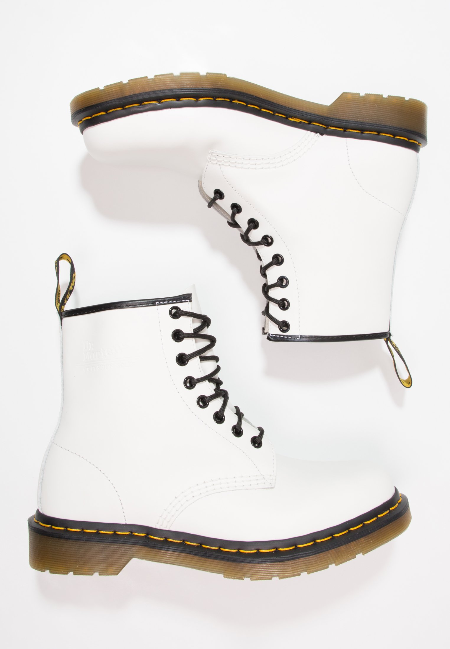 Hvit Dr.martens Norge 1460 8 Snøre Støvletter