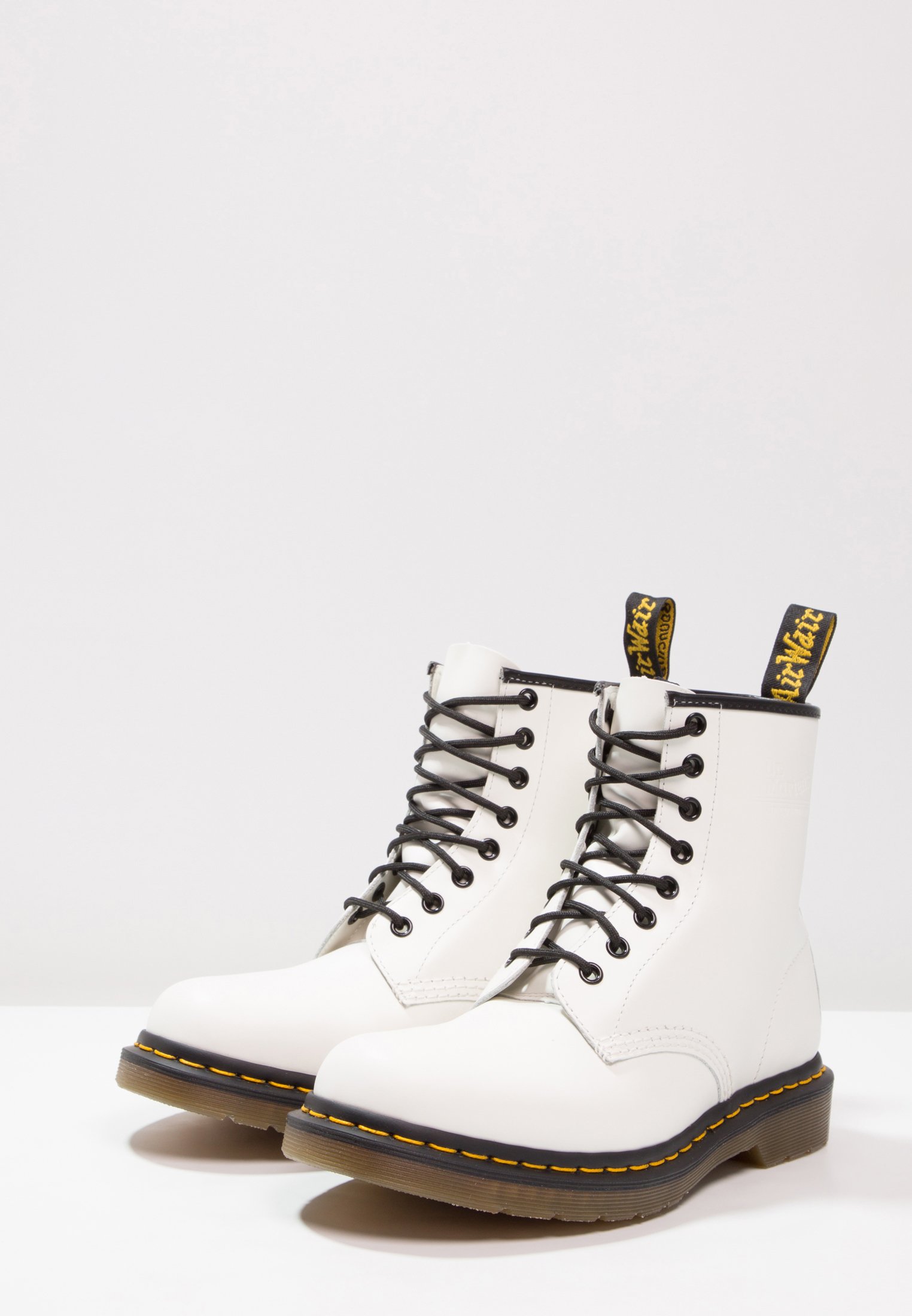 Hvit Dr.martens Norge 1460 8 Snøre Støvletter