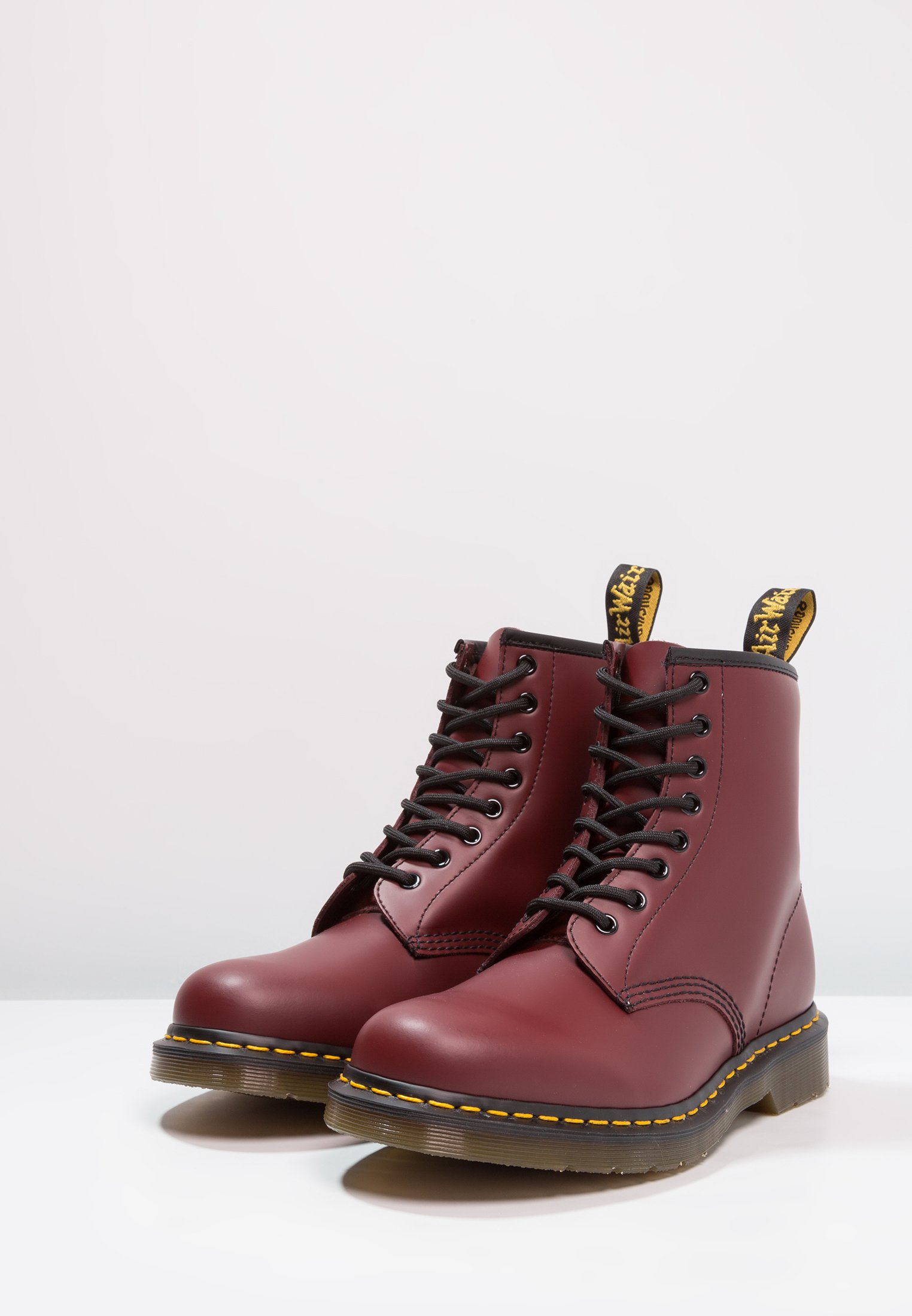 1460 Boot Lace Up Ankel Boots Dr.martens Norge Cherry Red Rouge