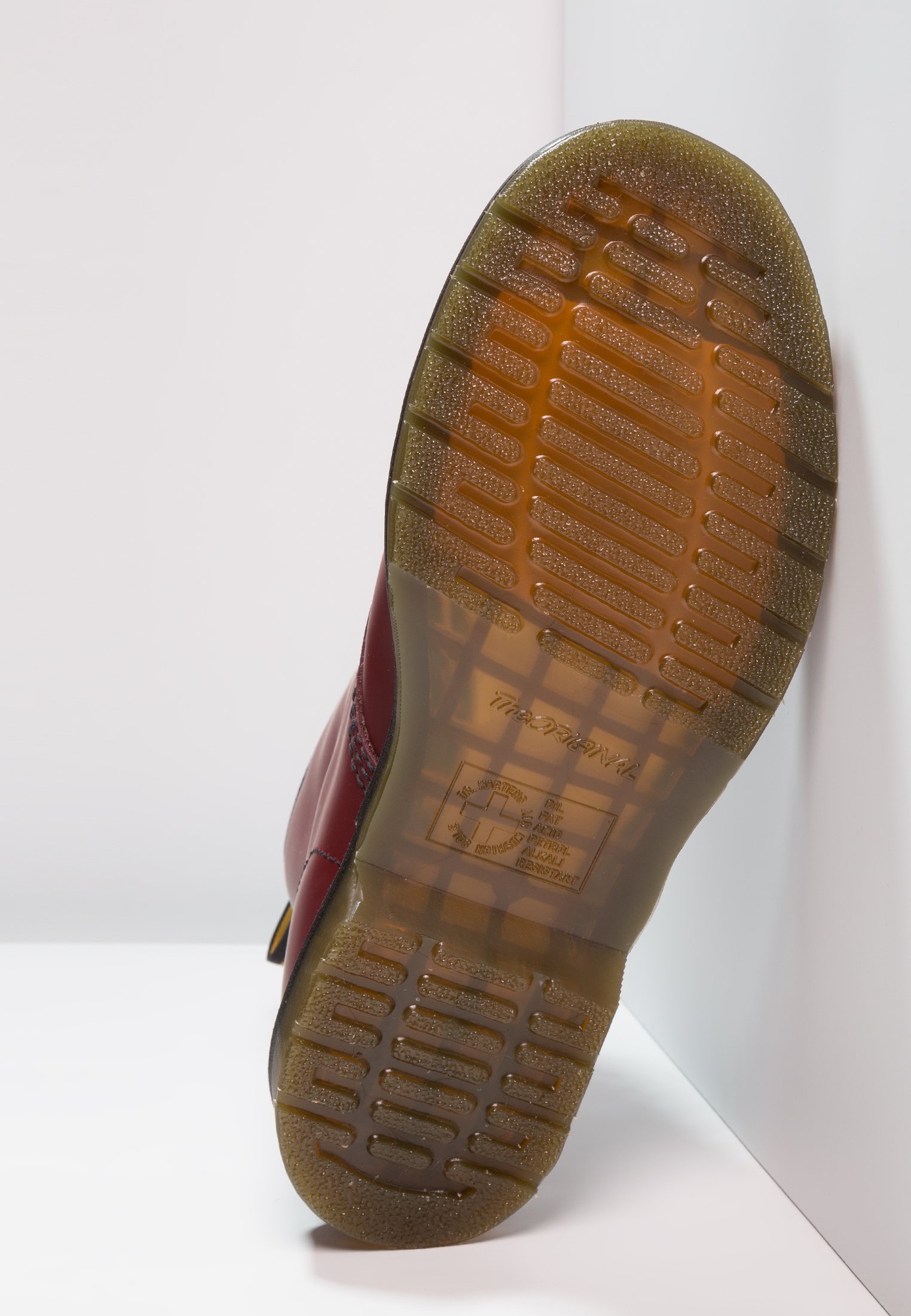 1460 Boot Lace Up Ankel Boots Dr.martens Norge Cherry Red Rouge