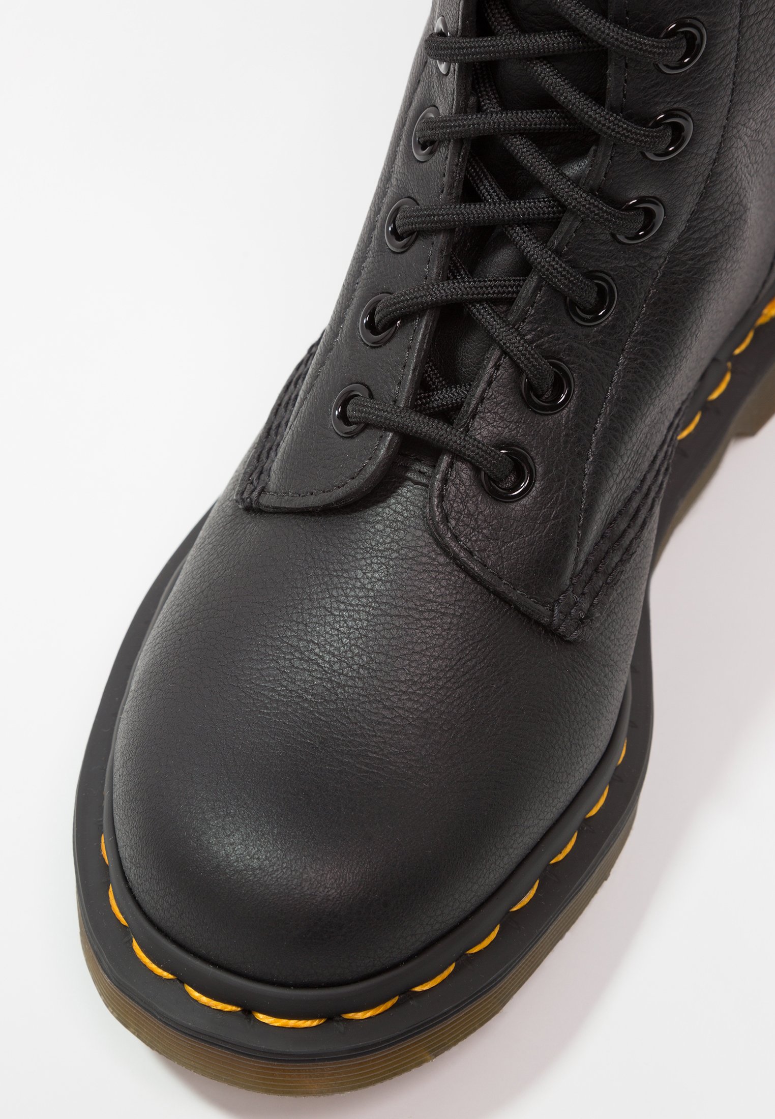 Sorte Dr.martens Norge 1490 10 Eye Virginia Ankelstøvletter Med Snøre