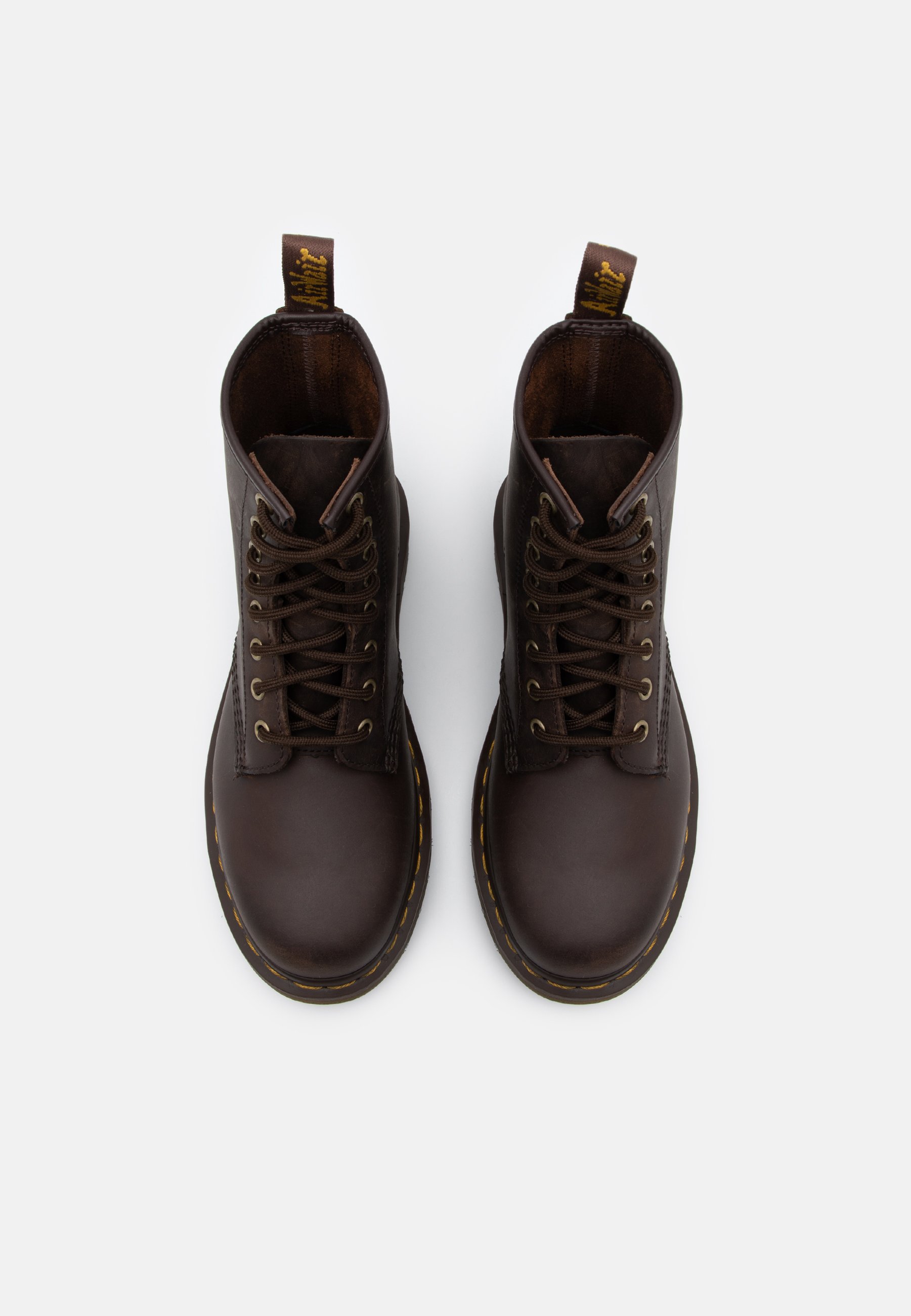 1460 Unisex Ankelstøvletter Dr.martens Norge Mørkebrun Crazy Horse