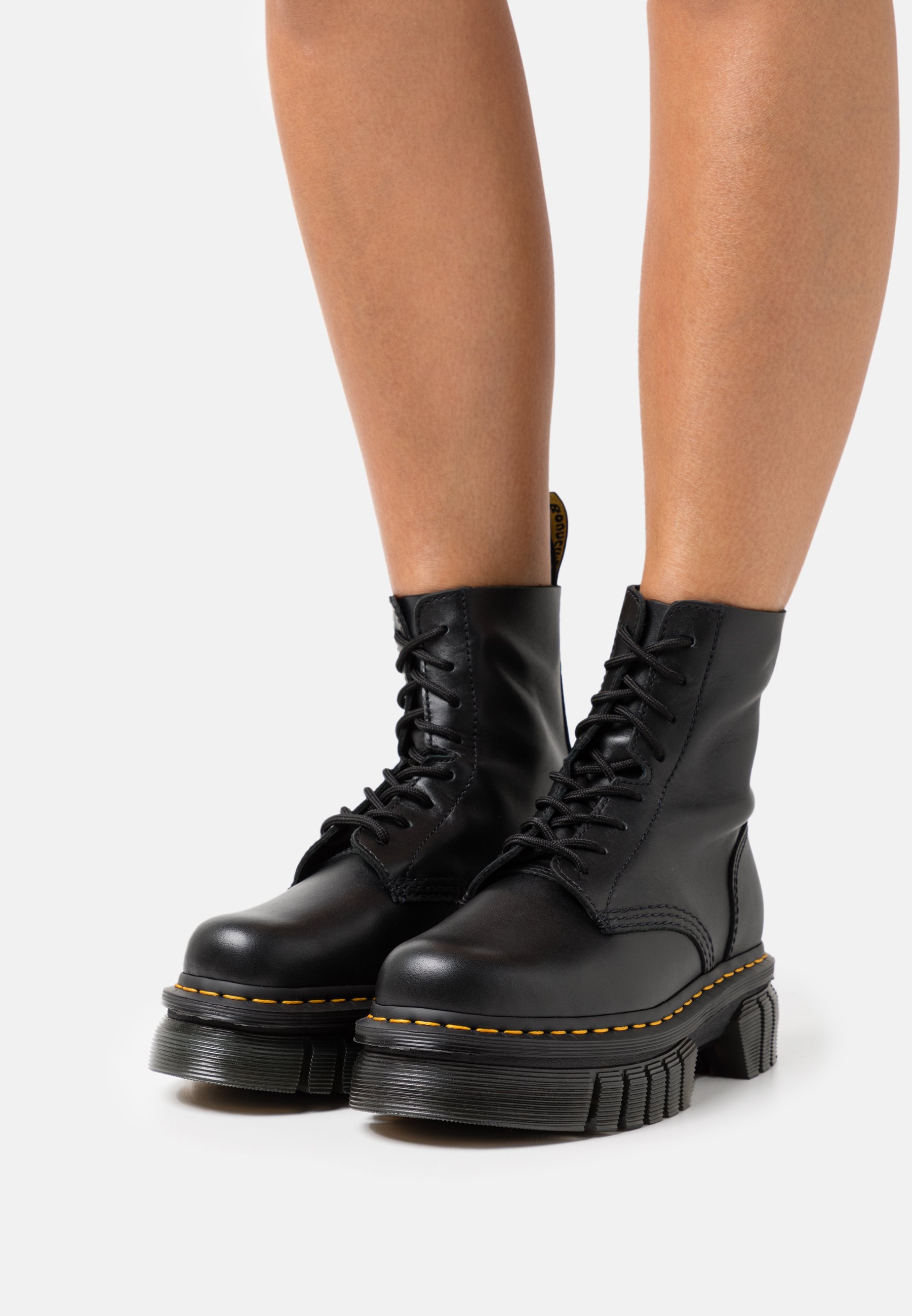Sorte Dr.martens Norge Audrick Boot Platform Ankelstøvletter