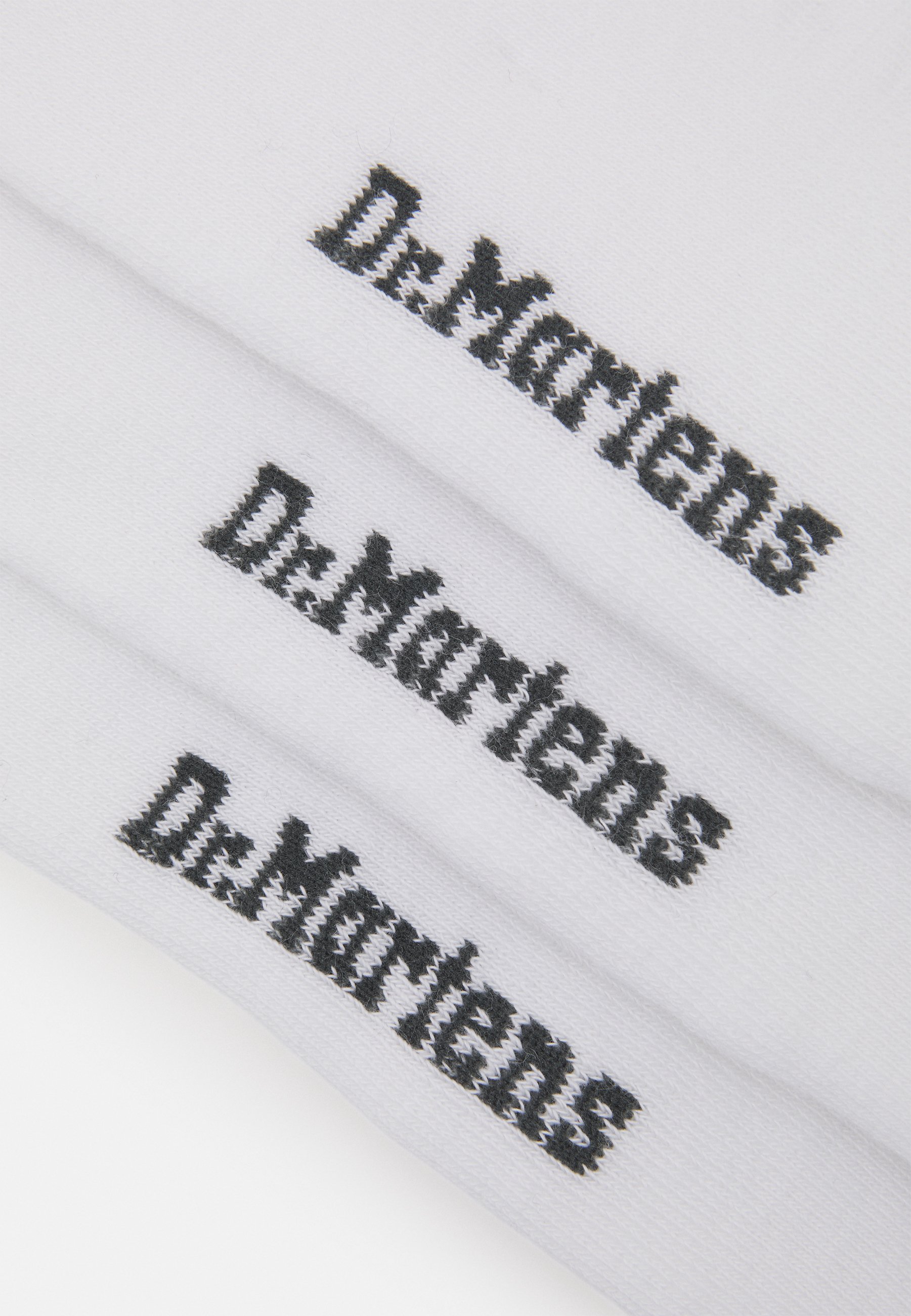 Short Double Doc 3 Pack Unisex Sokker Dr.martens Norge Hvit Bomullsblanding