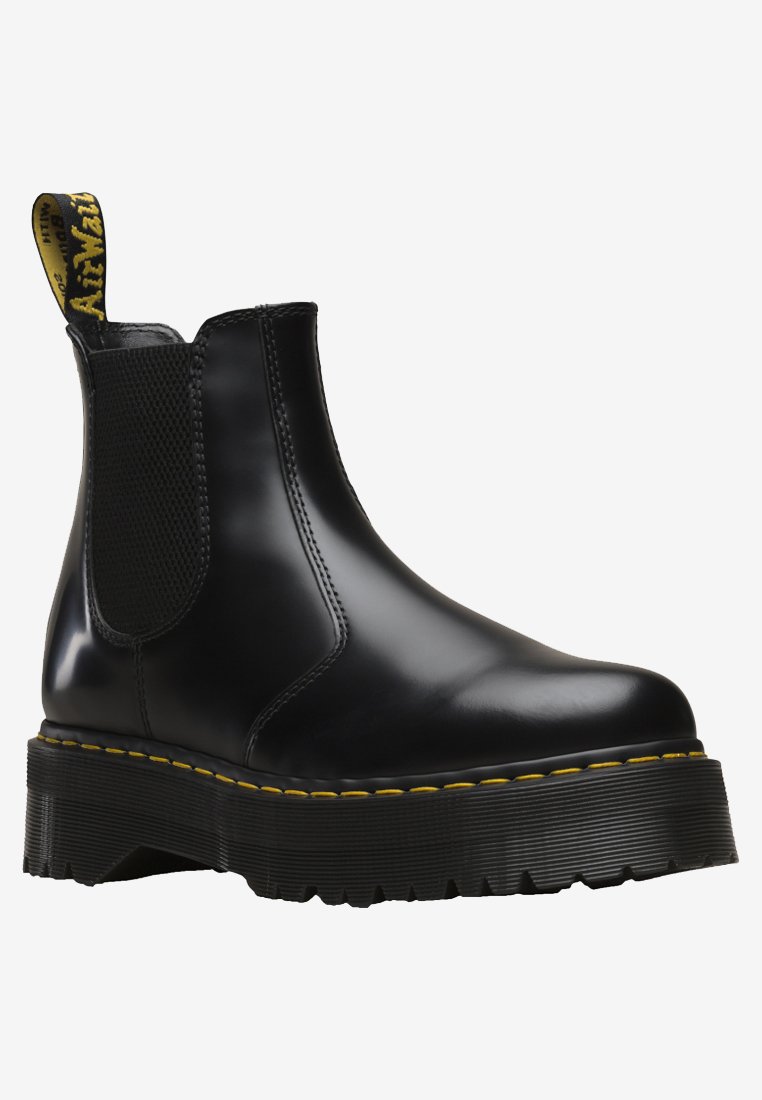 Sorte Dr.martens Norge 2976 Quad Chelsea Klassiske Ankelstøvletter