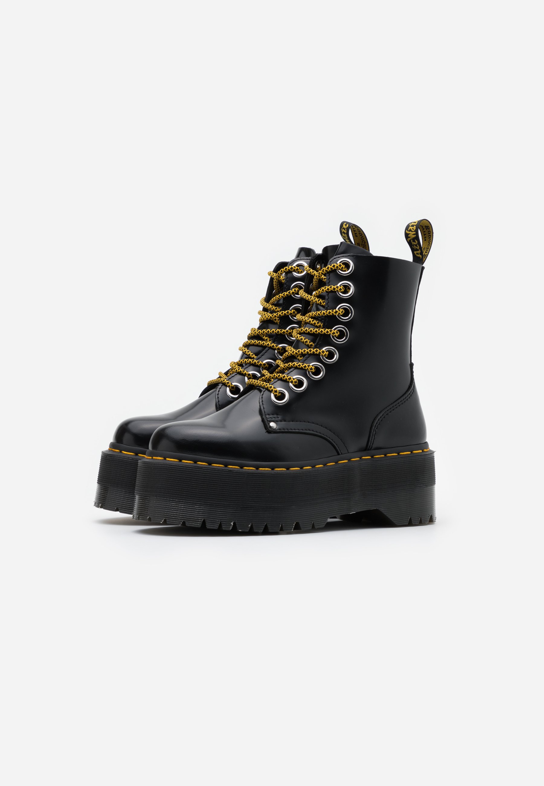 Jadon Max Platform Ankelstøvletter Dr.martens Norge Black Buttero
