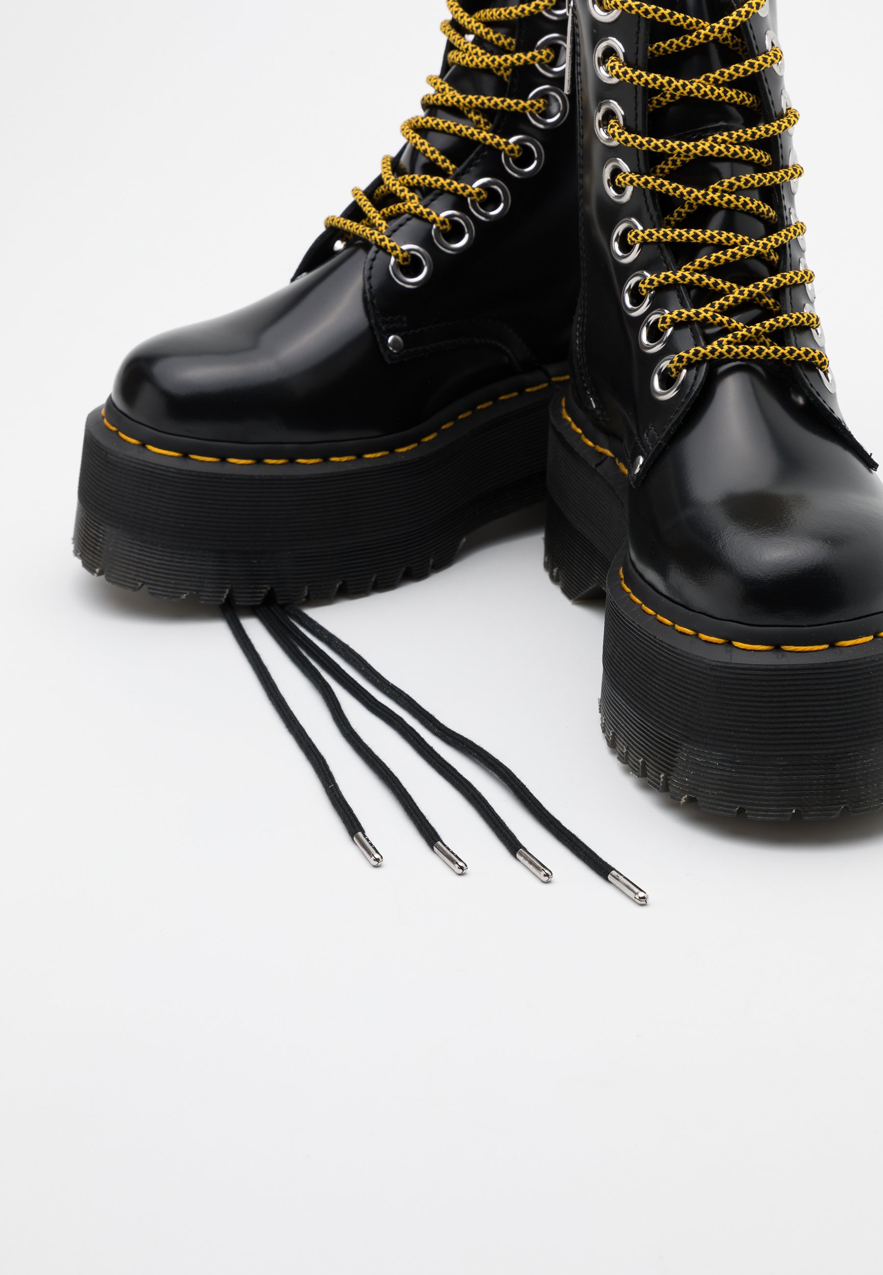 Jadon Max Platform Ankelstøvletter Dr.martens Norge Black Buttero